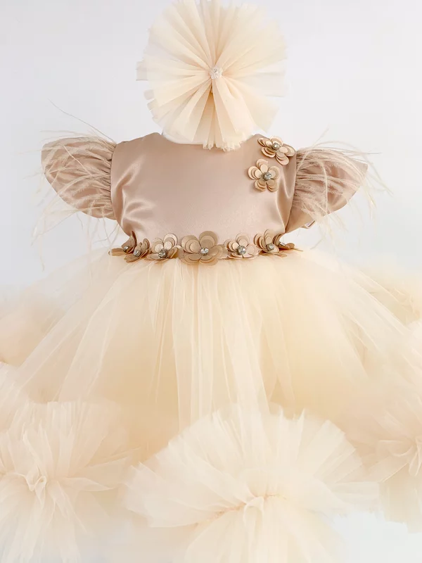 Rochie botez fetita Ophelia picture - 4
