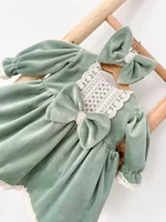 Rochie botez fetita Sunna picture - 3