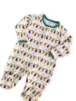 Salopeta baiat alba cu beculete picture - 3