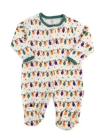 Salopeta baiat alba cu beculete picture - 1