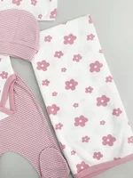 Salopeta fetite cu paturica si caciulita - 4 piese picture - 4