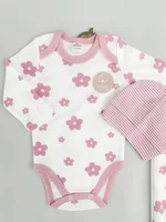 Salopeta fetite cu paturica si caciulita - 4 piese picture - 2