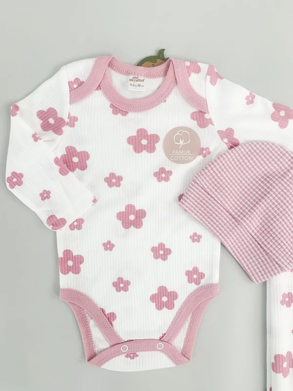 Salopeta fetite cu paturica si caciulita - 4 piese picture - 2