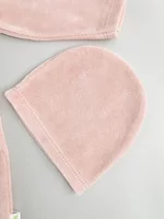 Salopeta fetite roz cu ratuste picture - 3