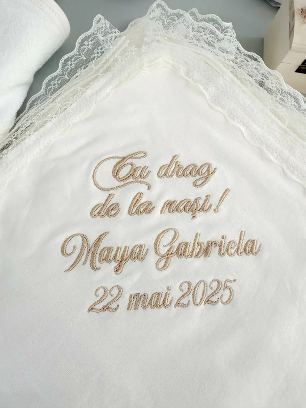 Set botez fetita complet Carmina picture - 7
