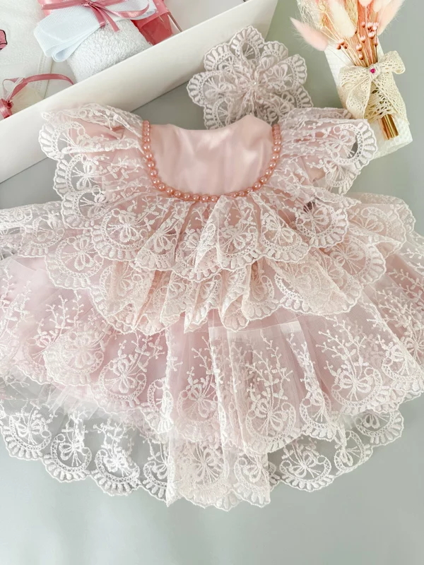 Set botez fetita complet Isolde picture - 2
