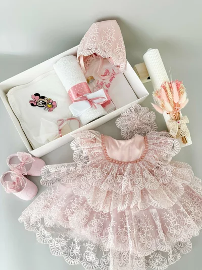 Set botez fetita complet Isolde