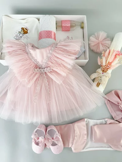 Set botez fetita complet Liora