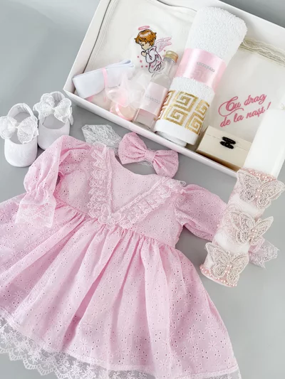 Set botez fetita complet Xiena