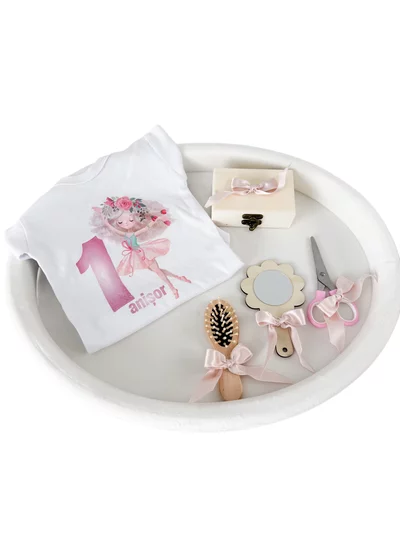 Set tavita fetite taiere mot 1 an - 6 piese