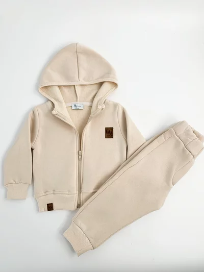 Trening baiat bej - 2 piese