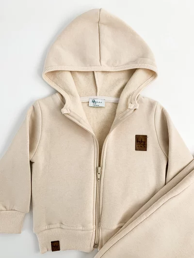 Trening baiat bej - 2 piese