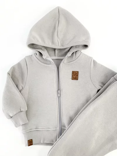 Trening gros copii 2 piese - gri