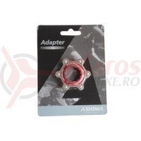 Adaptor Ashima AC02 Centerlock-Disc standard rosu