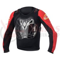 Armura Alpinestars Youth Bionic Jacket black/red one size