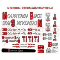 Autocolante cadru Force Mountain Bike 37x27 cm