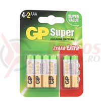Baterie alcalina GP Super R3 AAA