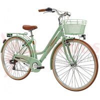 Bicicleta Adriatica City Retro Donna 28 verde 2018