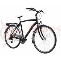 Bicicleta Adriatica Sity 3 Man 18V 28' negru mat