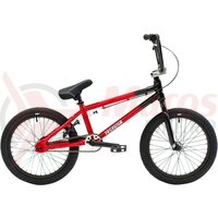 Bicicletă BMX Freestyle Colony Horizon 18' 2021 - Gloss Black/Red Fade