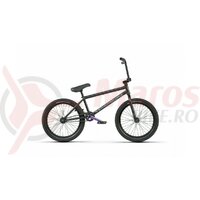 Bicicleta BMX WTP Reason 20, 20.75TT matt black 2021
