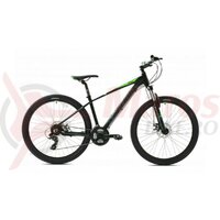 Bicicleta Capriolo Exid 27.5 AL black-green-glossy
