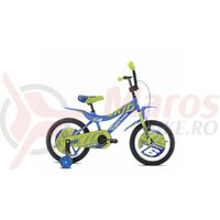 Bicicleta Capriolo Kid blue lime 16