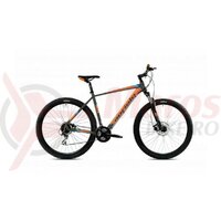Bicicleta Capriolo Level 9.2 29 matt- grey -orange blue