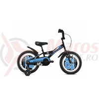 Bicicleta Capriolo Mustang black blue 16