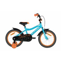 Bicicleta copii Alpina Starter 16 inch, albastru