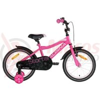 Bicicleta copii Alpina Starter 16 inch, roz