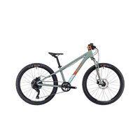 Bicicleta Copii CUBE ACID 240 DISC Green Orange 2023 roti 24