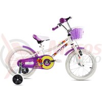Bicicleta Copii Dhs 1604 - 16 Inch Alb, 200 mm