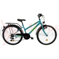 Bicicleta Copii Dhs Terrana 2414 - 24 Inch, Turcoaz