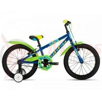 Bicicleta copii Drag 14 Rush - albastru verde