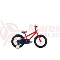 Bicicleta copii Drag 14 Rush - rosu albastru