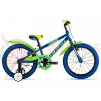Bicicleta copii Drag 16 Rush - albastru verde