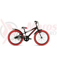 Bicicleta copii Drag 20 Alpha - negru rosu