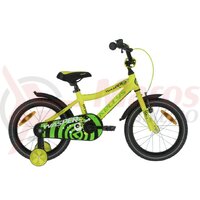 Bicicleta copii Kellys Wasper 16 inch, galben