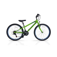 Bicicleta Copii MTB CROSS Speedster, Roti 26 Inch, Verde, 10-13 Ani