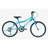 Bicicleta copii Neuzer Bobby Basic Revo, 24', 6V - Albastru D./Alb-Verde