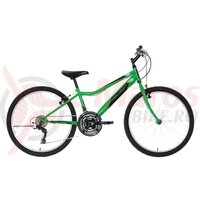 Bicicleta copii Neuzer Bobby Revo - 24” 18v Verde/Negru-Alb