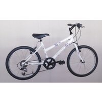 Bicicleta copii Neuzer Cindy Basic Revo - 20', 6V - Alb/Violet-Roz