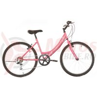 Bicicleta copii Neuzer Cindy Revo - 20” 6v Erika Pink/Alb