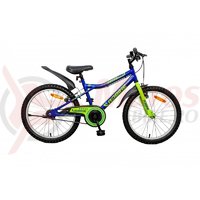 Bicicleta copii Robike Racer 20 albastru/verde