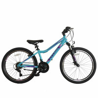 Bicicleta CROSS Daisy 24'' - Aluminiu, Turquoise