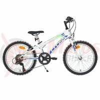 Bicicleta CROSS Speedster otel - 20'' junior - Alb