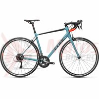 Bicicleta Cube Attain Greyblue/Red 2021