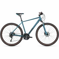 Bicicleta Cube Nature EXC Blue/Blue 2022