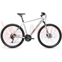 Bicicleta Cube Nature Pro Grey/Iridium 28